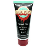 Gel De Barbear Shave Gel 2 Em 1 Barba Rubra