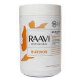 Gel De Contato Massagem Drenagem Corporal 8 Ativos Raavi 1kg