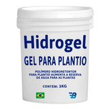Gel De Plantio hidrogel gel Agrícola   3 Kilos   O Melhor