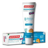 Gel Dental Kids Regenerador Sensitive 50g Dentalclean