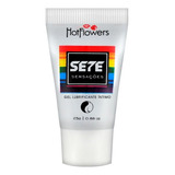 Gel Deslizante Lubrificante Anal 7 Sensações Anestésico 25g