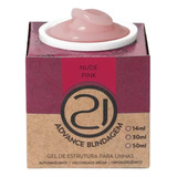 Gel Ecoline Advance Blindagem Nails 21 Cores Á Escolher Cor Nude Pink