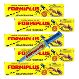 Gel formiga kit5 isca formicida repelente inseticida seringa