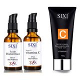 Gel Limpeza De Pele Vitamina C E Acido Hialurônico Puro