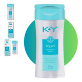 Gel Lubrificante Íntimo 50g Água K y Ky Liquid Sem Parabenos