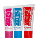 Gel Lubrificante Intimo Neutro Love Lub Alta Viscosidade