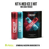 Gel Lubrificante Intímo Sensações Fire E Ice K med Kit C 2