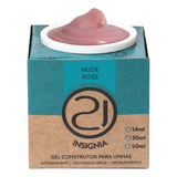 Gel Nails 21 Ecoline Insignia Nude Rose 30ml