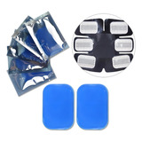Gel Pad Refil Ems Tonificador Muscular Smart Fitness 8 Pçs Cor Transparente