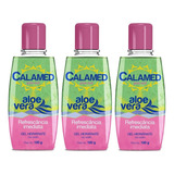 Gel Pós sol Calamed Kit 3 Gel Hidratante Pós sol Por 120g