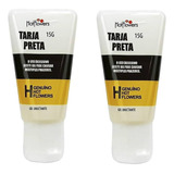 Gel Tarja Preta Excitante 15g Hot Flowers Kit Com 2