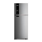 Geladeira Brastemp Frost Free Duplex A 463 Litros Cor Inox Com Fresh Box E Cold Room BRM55FK 220V
