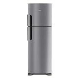 Geladeira Consul Frost Free Duplex 386 Litros Com Altura Flex Cor Inox CRM44AK 110V