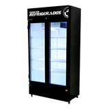 Geladeira Expositora 2 Portas Auto Seriço Comércio Fortsul Cor Preto 220v