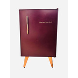 Geladeira Frigobar Retrô Brastemp Cor Berinjela 76l