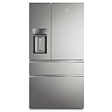Geladeira Frost Free Electrolux 540 Litros 3 Portas Inverse Inverter Cor Inox Com Wi Fi DM91X 127V