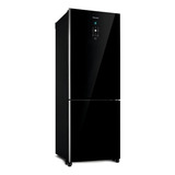 Geladeira Frost Free Panasonic Black Glass Nr bb71gvfb Cor Preto 220v