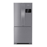 Geladeira Frost Free Side Inverse Inox Bro85ak Brastemp