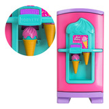 Geladeira Infantil Cozinha 50cm Gela Sorvetinho Faz Sorvete