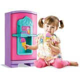 Geladeira Infantil Cozinha De Brinquedo Faz Gela Sorvetinho