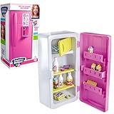 Geladeira Infantil Infinity Deluxe Rosa Brinquedo C Frutinha