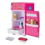 Geladeira Infantil Minha Geladeirinha Rosa 4590 Monte Libano