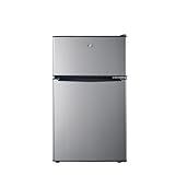 Geladeira Refrigerador Compacto HQ Defrost 90 Litros Preto Inox HQ 90RDF 220V 