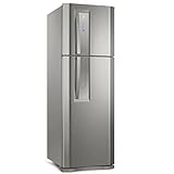 Geladeira Refrigerador Top Freezer Cor Inox 382L Electrolux TF42S 220V