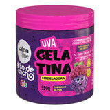 Gelatina Ativador To De Cachos Kids Uva Salon Line 550g