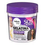 Gelatina Ativadora Sos Cachos Super Óleos Salon Line 400g