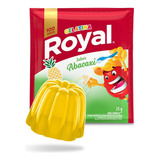 Gelatina Em Pó Sabor Abacaxi 25g Display Com 15 Unidades Royal