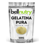 Gelatina Natural Pura Incolor Sem Sabor 500g