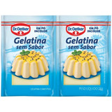 Gelatina Sem Sabor 24gr Dr oetker