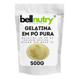 Gelatina Sem Sabor Pura E Incolor Rica Em Proteina 500g