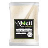 Gelatina Sem Sabor Pura Proteinas Colágeno Articulação 1kg