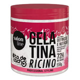 Gelatina To De Cacho Rícino Define Nutre Salon Line 550g