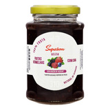 Geleia 100 Fruta Frutas Vermelhas Com Chia Superbom Vidro 310g