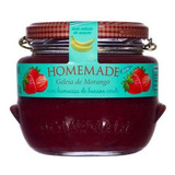 Geleia De Morango Com Biomassa De Banana Verde 250g Homemade