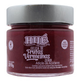 Geleia Diet De Frutas Vermelhas Hué Vegana Sem Glúten 210g