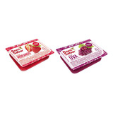 Geleia Sortida Morango E Uva Sachê 15g Cx 144 Un Bom Sabor