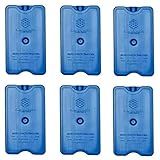 Gelo Gel Artificial Reutilizável Rígido De 200ml 12x7x2-9cm Gelotech - 6 Unidades