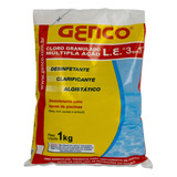 Genclor Cloro Granulado 1kg Multipla Ação 3 M 1 Genco