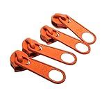 Generic- Cursor Para Zíper Simples Número 5 10 Unid Cor-Laranja