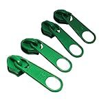 Generic- Cursor Para Zíper Simples Número 5 10 Unid Cor-Verde