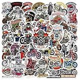 Generic 100 Adesivos Legais De Motocicleta Incríveis Adesivos De Vinil à Prova D água Para Motocicleta Garrafa De água Capacete De Bagagem Para Laptop Vários