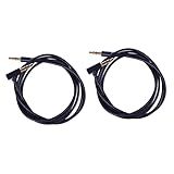 Generic 2 Unidades Plugue Adaptador De Extensão De Fone De Ouvido Adaptador De Auxiliar De Extensão De Telefone De De Extensão Auxiliar Universal Extensor