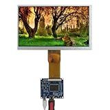 Generic 7 Polegadas 1024 600 DIY Monitor De Tela LCD Portátil Mini HDMI Placa De Controle De Driver PC Computador Tela Secundária Preto 7C GQ 852