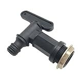 Generic Adaptador De Mangueira De Tanque De água IBC Conector Resistente E Reutilizável Para Balde De Armazenamento De Jardim Bocal E Fivela