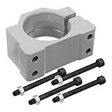 Generic Braçadeira De Motor De Eixo Cnc Braçadeira De Liga De Alumínio Suporte De Montagem De Para Motor De Eixo Cnc