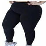 GENERIC Calça Legging Maternidade Plus Size Gestante Grávida GG A G3 G1 Preto 
